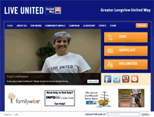 Tablet Screenshot of longviewunitedway.org